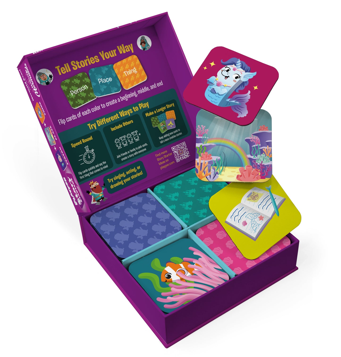 Majestic Mermaids Story Starters - Mermaid Pearl Edition (50% off)