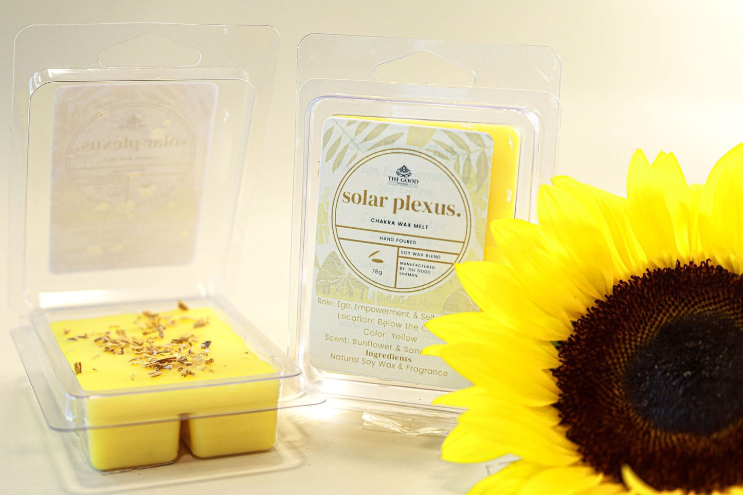 Solar Plexus – Luxe Hand-Poured Natural Soy Wax Melts