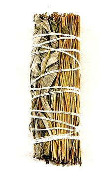 4" Sustainably Harvested - White Sage & Pine