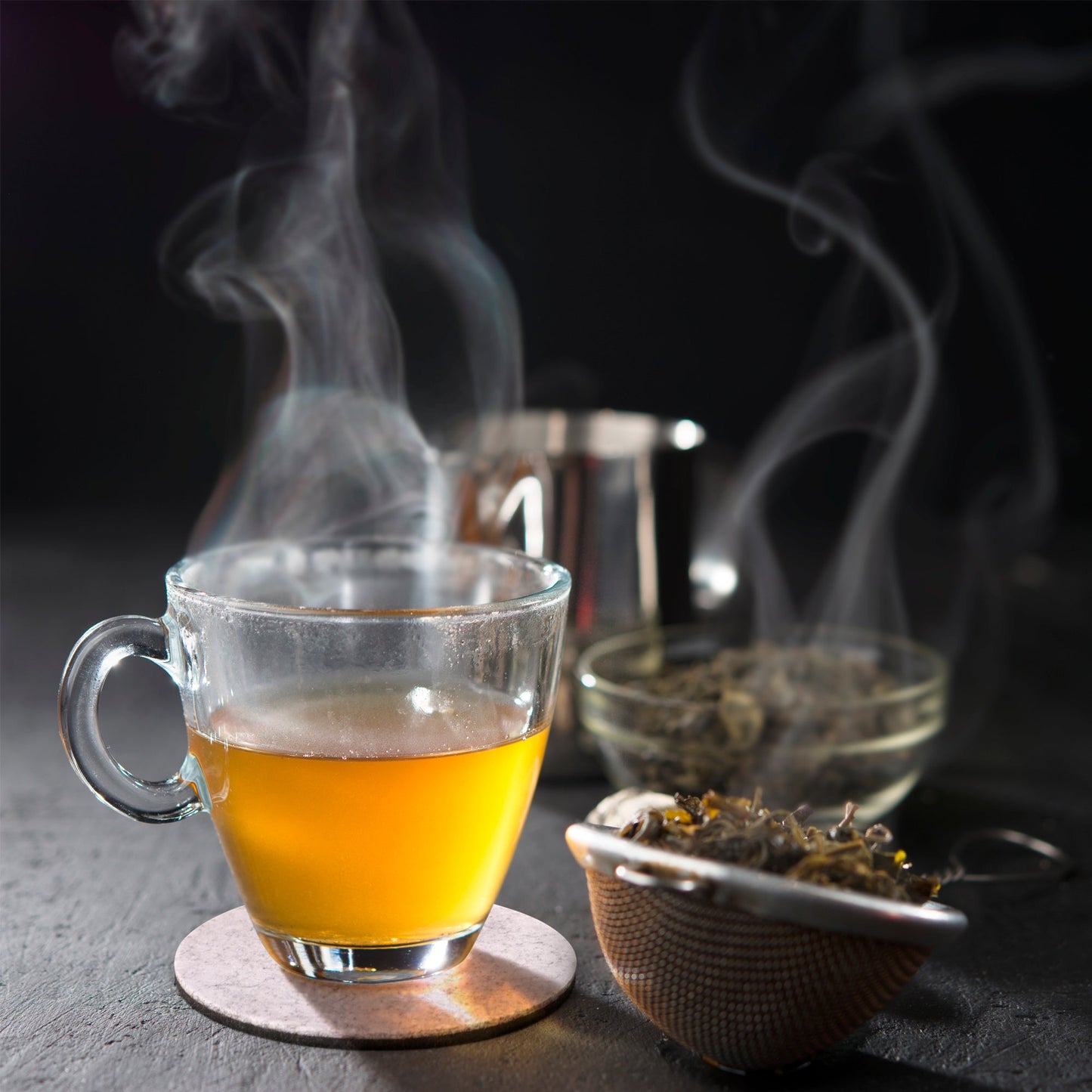 Premium Felt Coasters for Drink Set of 18 Pcs - (Round)