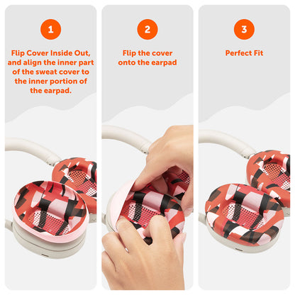 Sony WH-1000XM5 Earpad Sweat Covers - WC SweatZ