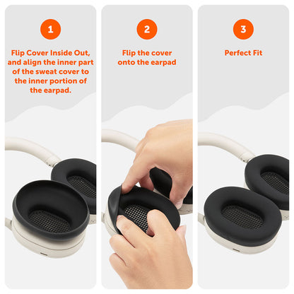 Sony WH-1000XM5 Earpad Sweat Covers - WC SweatZ