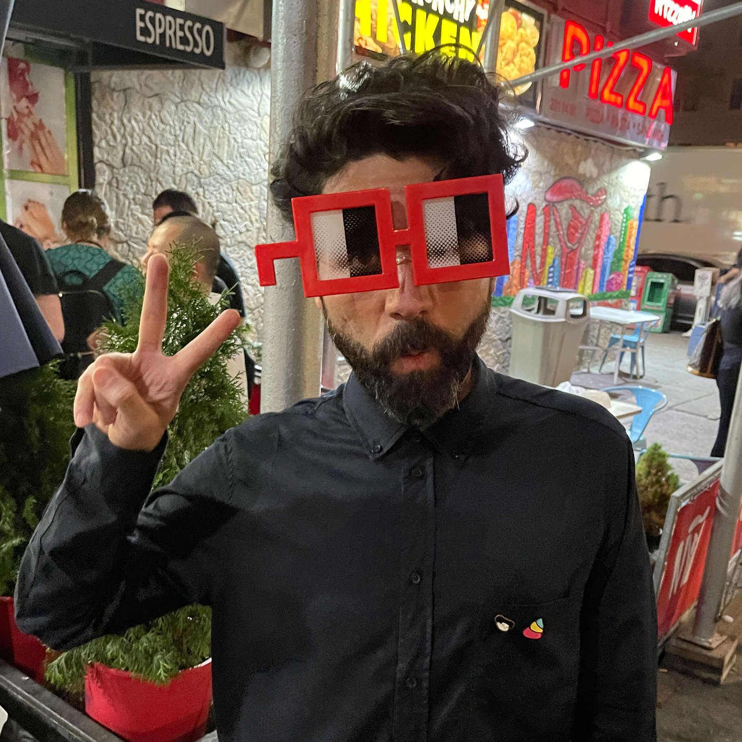 Bigshot Noggles in Classic Red