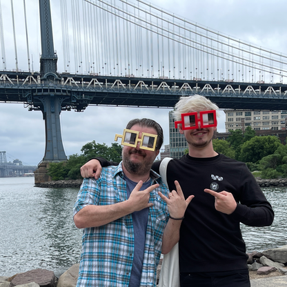 Bigshot Noggles in Classic Red