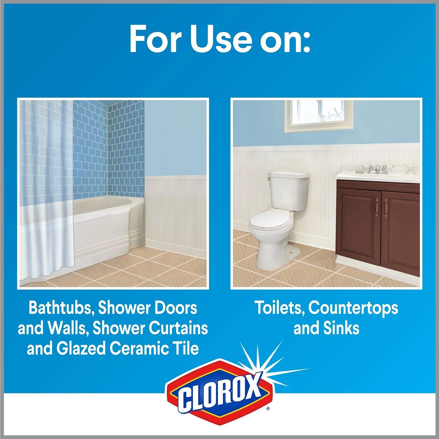 Tilex Mold and Mildew Remover Spray, 32 Fluid Ounce Pack of 2