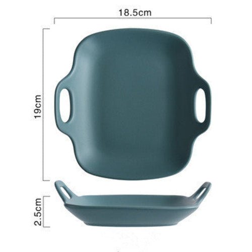 Bone Porcelain Bowl & Baking Sheet