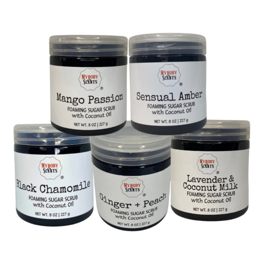 Luxury Foaming Body Scrubs