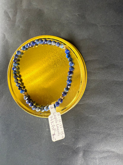4mm Lapis Lazuli Bracelet