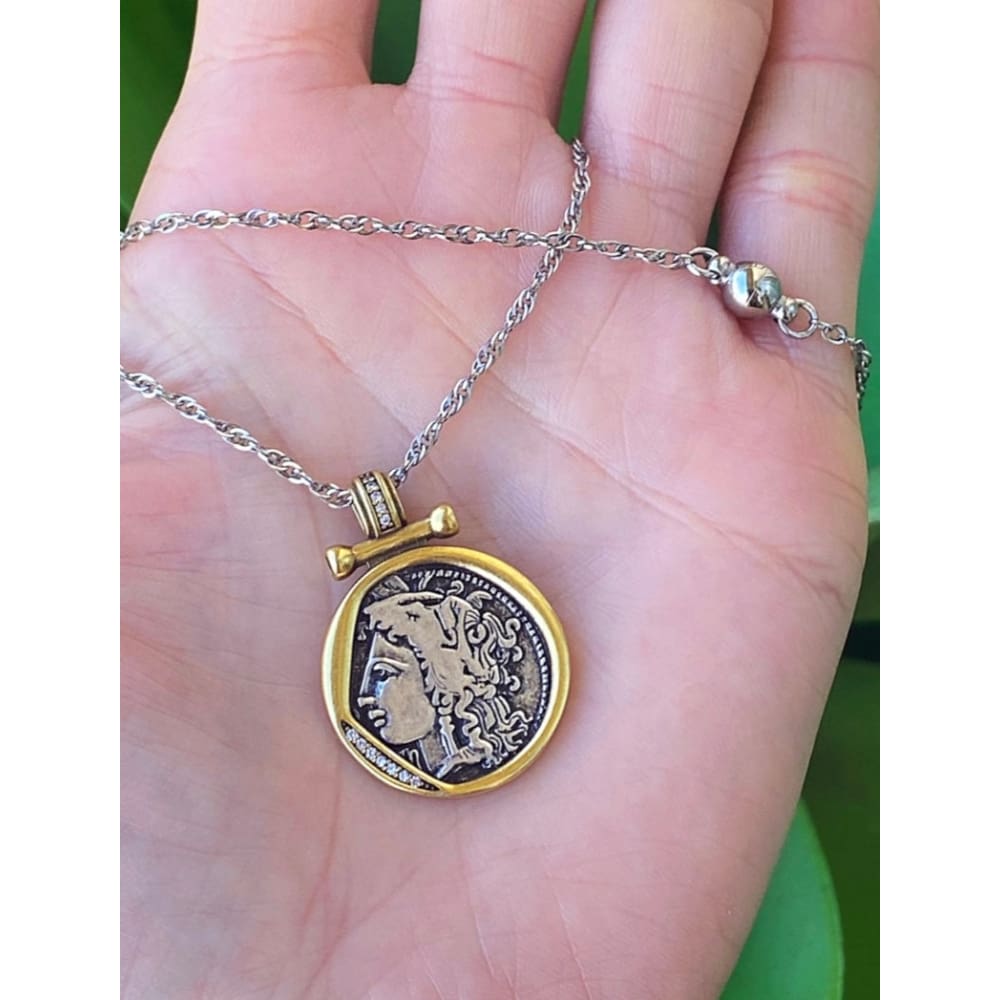 ROMAN COIN NECKLACE