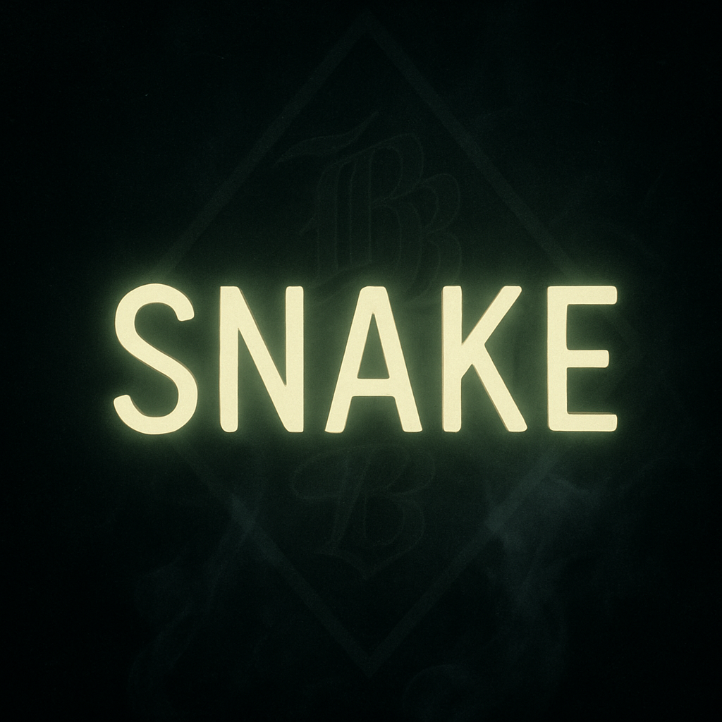 SNAKE- Vanilla Bean-Brown Sugar-Whiskey