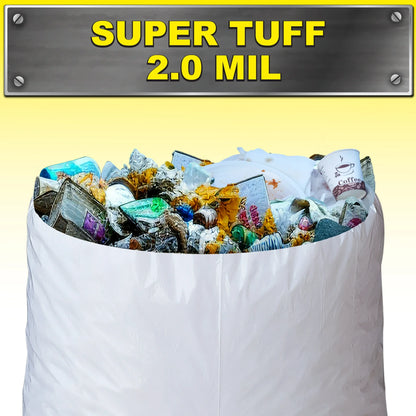 Brute Super Tuff® Compactor Trash Bags, 20 Gallon, 20 Bags (Twist Tie)