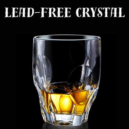 Whiskey Glasses 10oz Premium Scotch Glasses Set of 2- Old Fashioned Whiskey