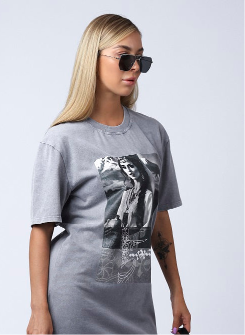 WO|MN logo aviator sunglasses metal and acetate frame- silver with black polarized lenses