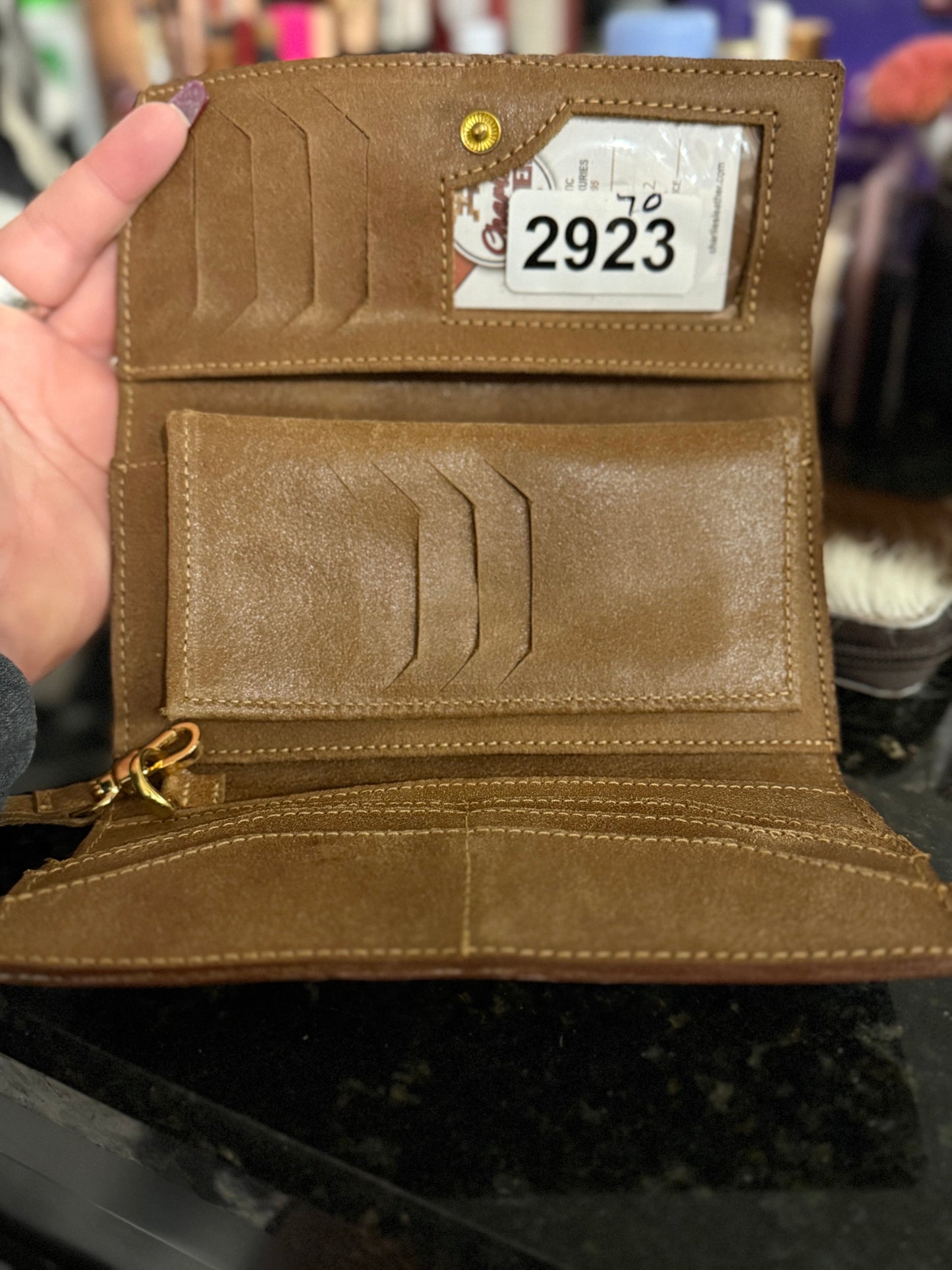 Charlie’s Leather Wallet