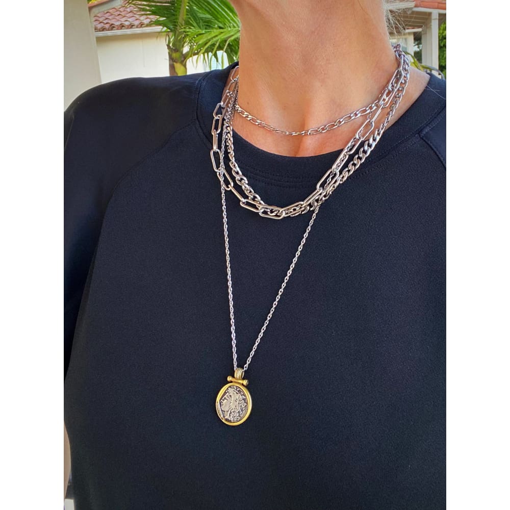 ROMAN COIN NECKLACE
