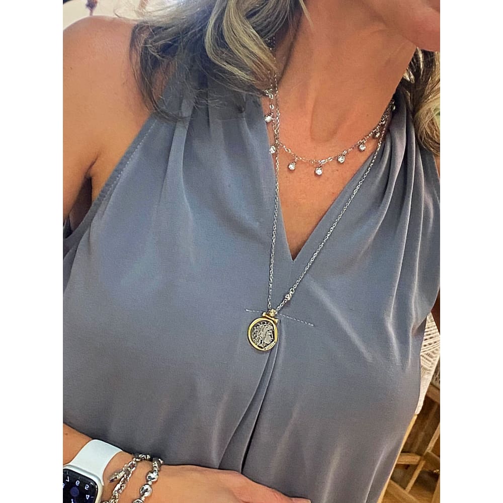 ROMAN COIN NECKLACE