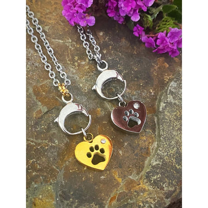 PAW PRINT NECKLACE