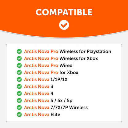 WC Silicone HeadbandZ for Arctis Nova Headsets