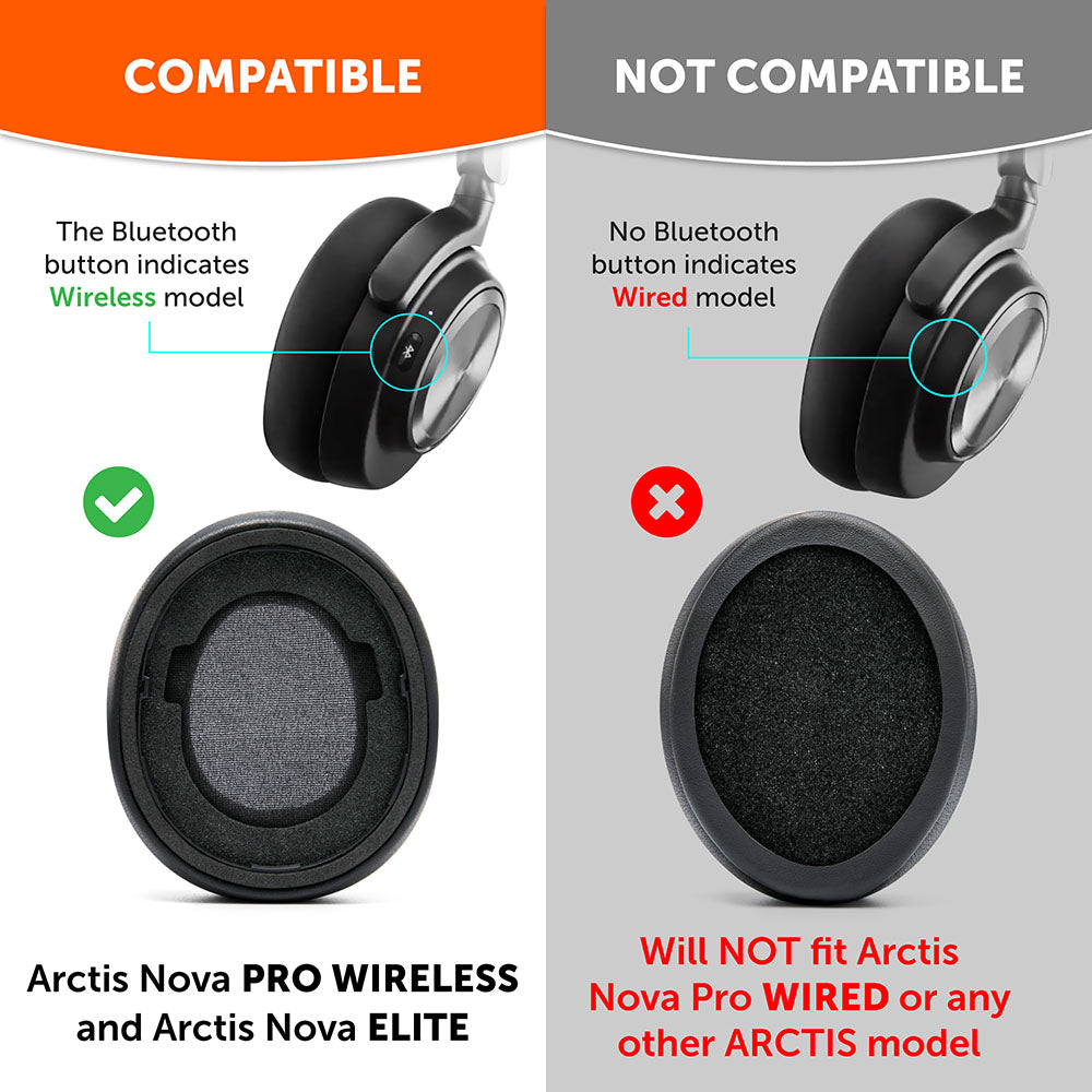 Nova Pro Wireless & Nova Elite Earpads - WC StealthZ