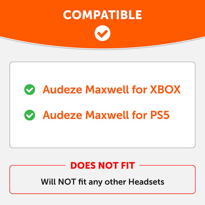Audeze Maxwell Xbox & PS5 Earpads - WC StealthZ Maxwell