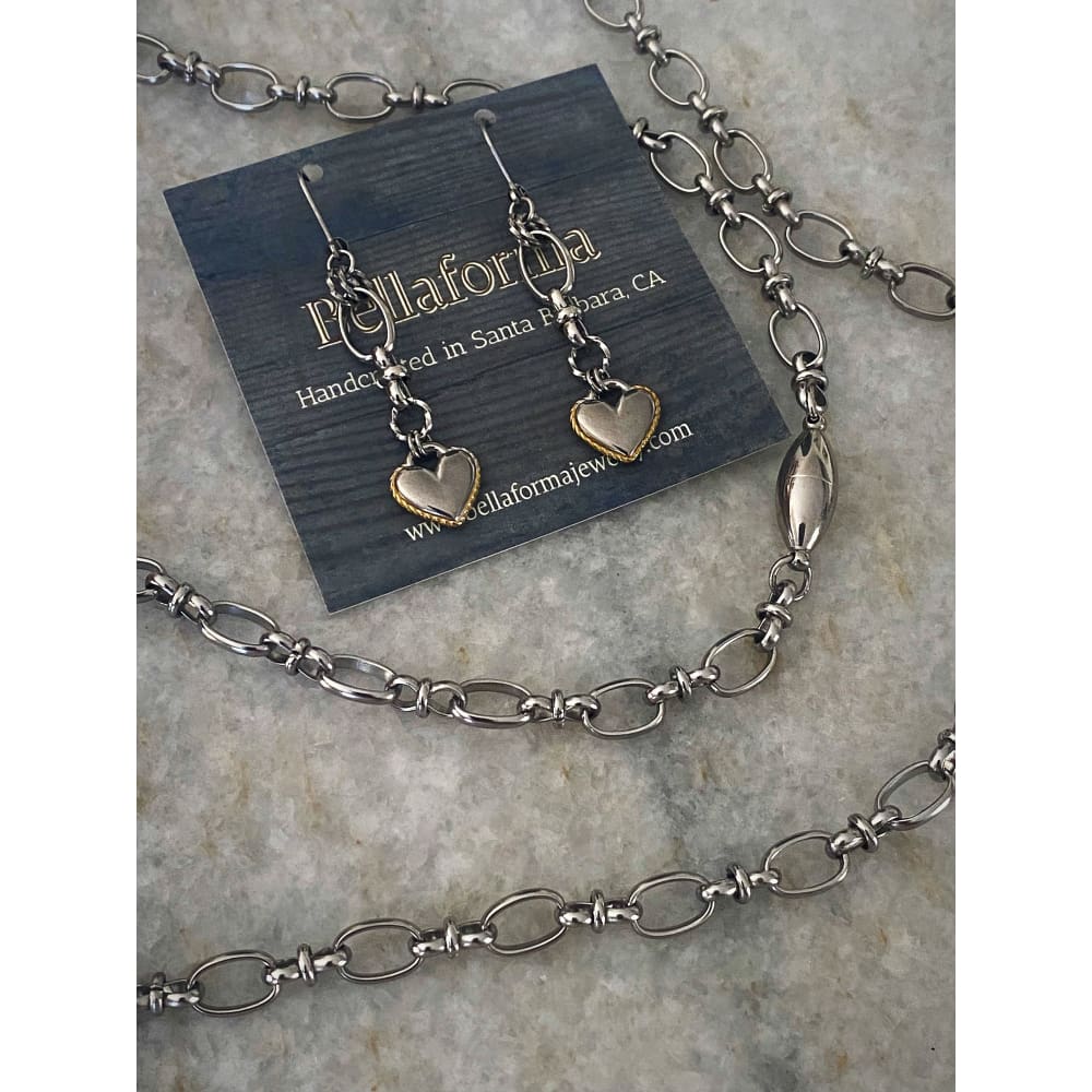 LOBERO HEART EARRINGS
