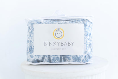 Baby Shopping Cart Cover | Heritage Blue