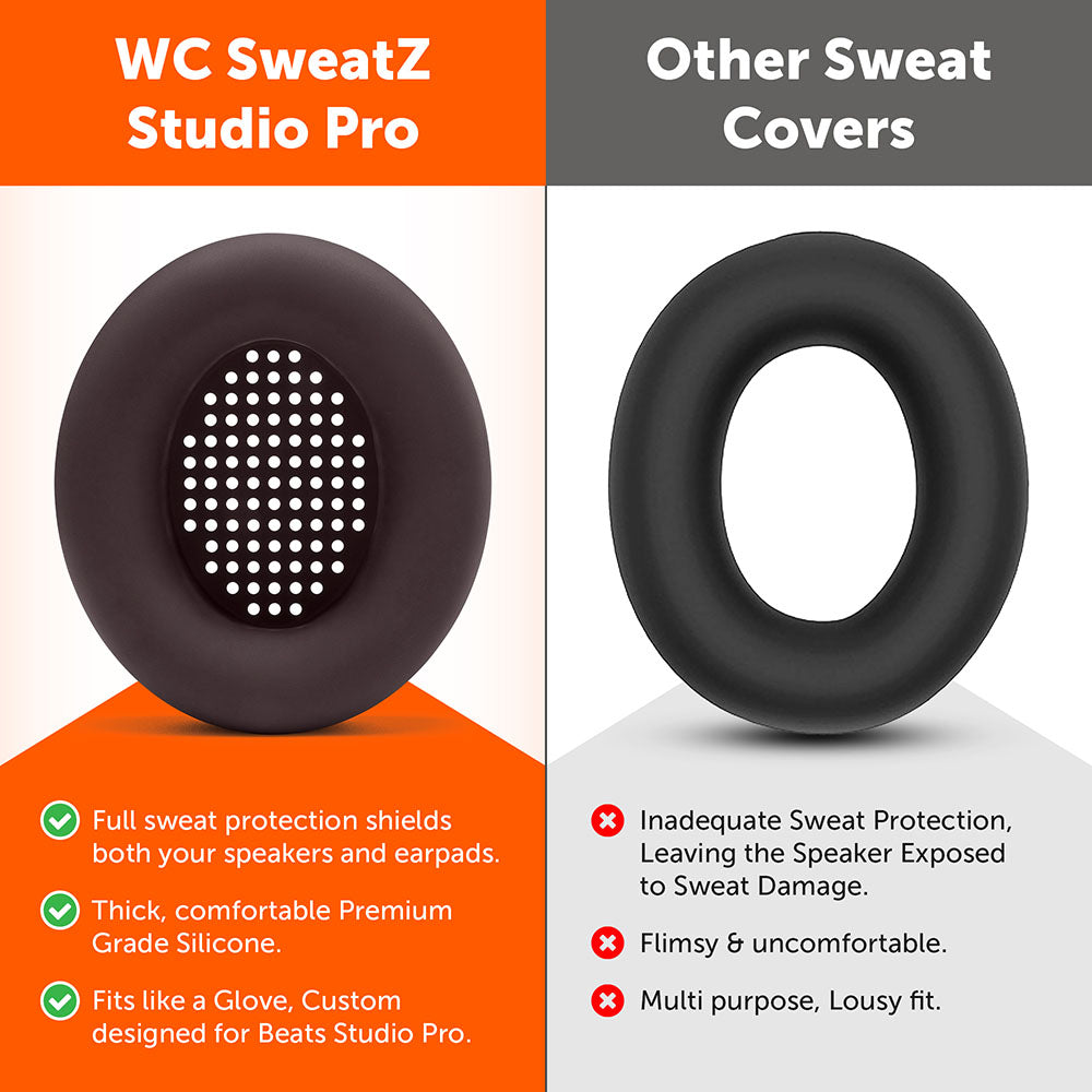 Beats Studio Pro Earpad Sweat Covers - WC SweatZ Studio Pro