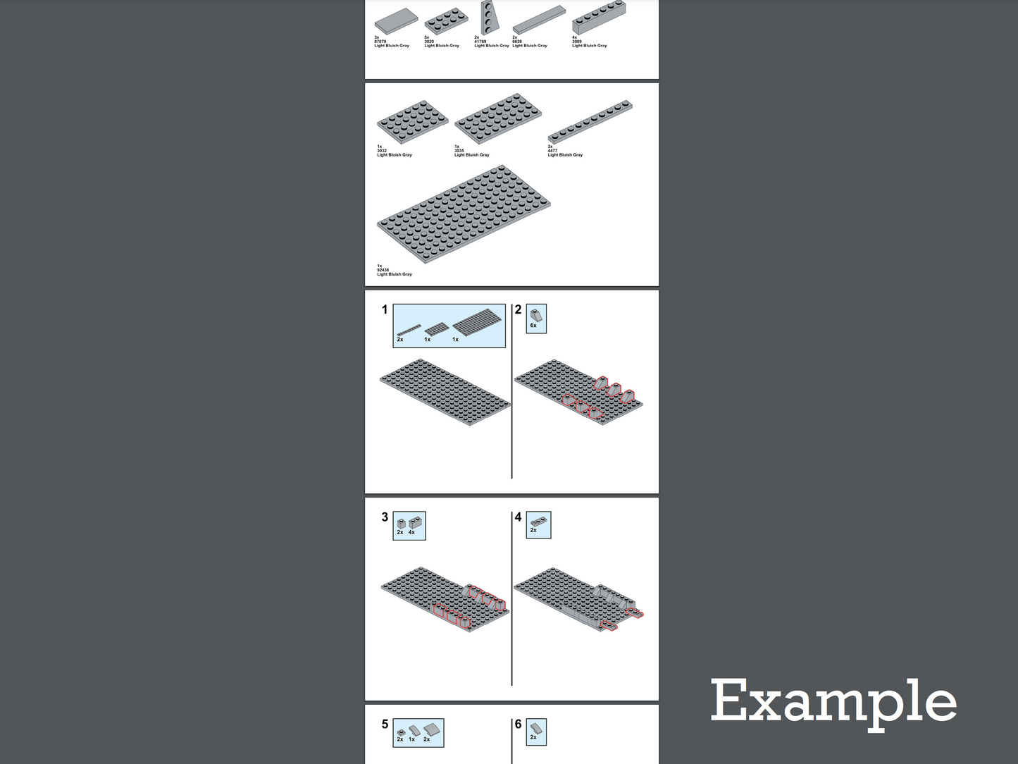 WW2 Landing Craft - Instructions Only