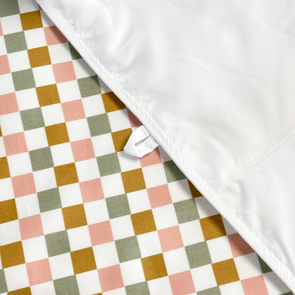 SHNUGGLE Bedding Set Colorful Checker