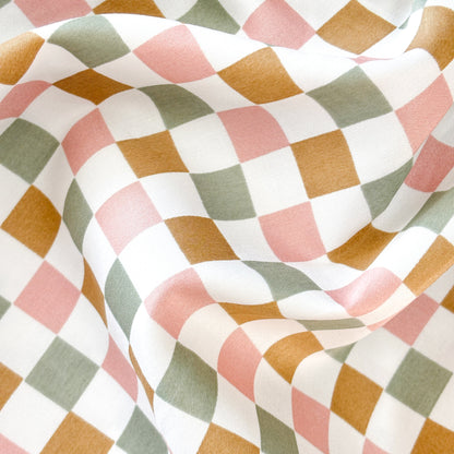 SHNUGGLE Bedding Set Colorful Checker