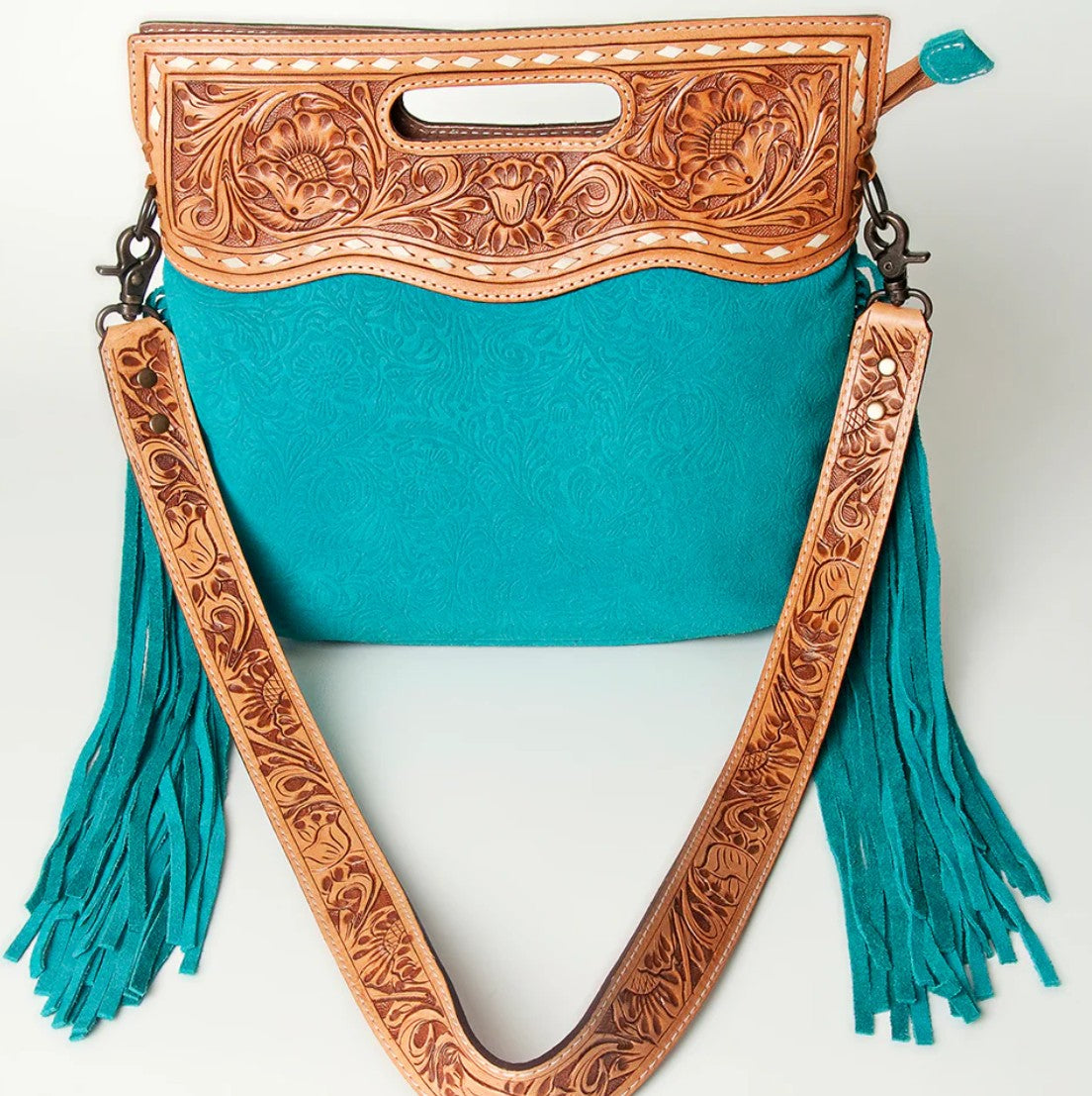 Crossbody Genuine Western Leather Women Bag Paige