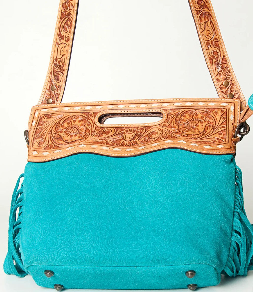 Crossbody Genuine Western Leather Women Bag Paige