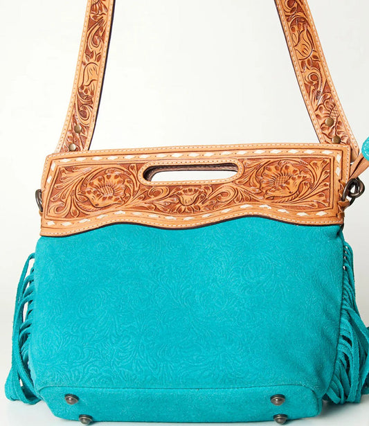 Crossbody Genuine Western Leather Women Bag Paige