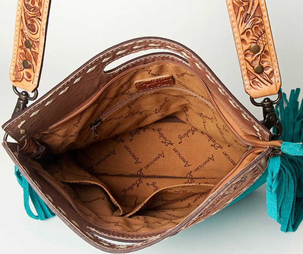 Crossbody Genuine Western Leather Women Bag Paige