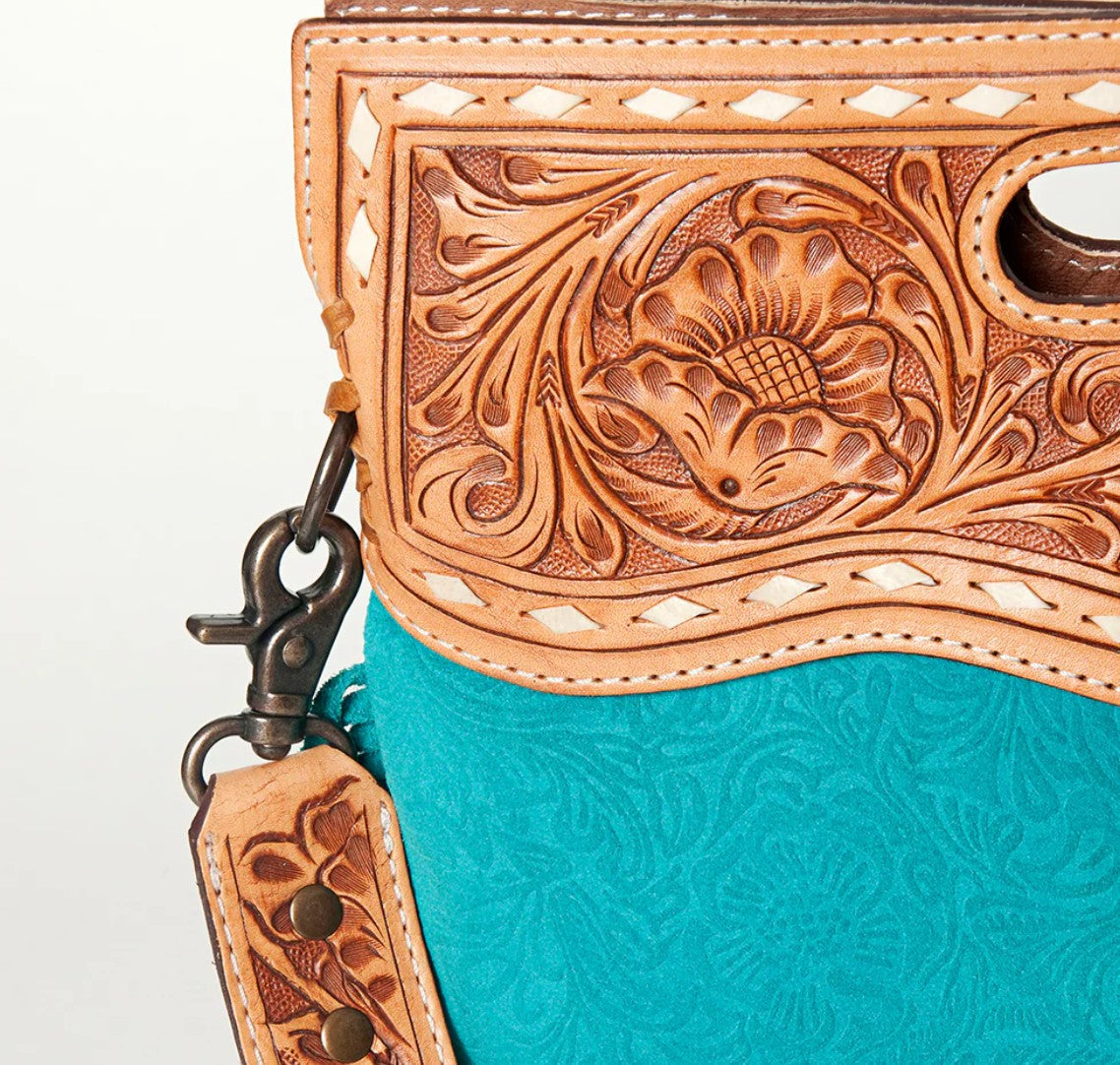 Crossbody Genuine Western Leather Women Bag Paige