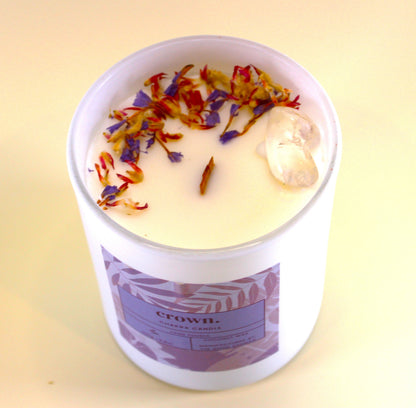Crown Chakra Luxe Natural Coconut Wax Scented Candle