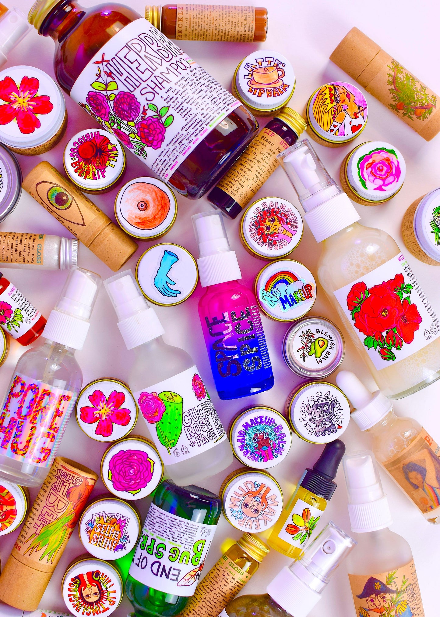 Space Spice Glitter Hair Spray