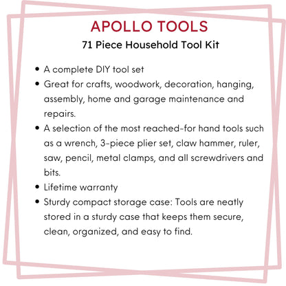 71 Piece Household Tool Kit - DT0204