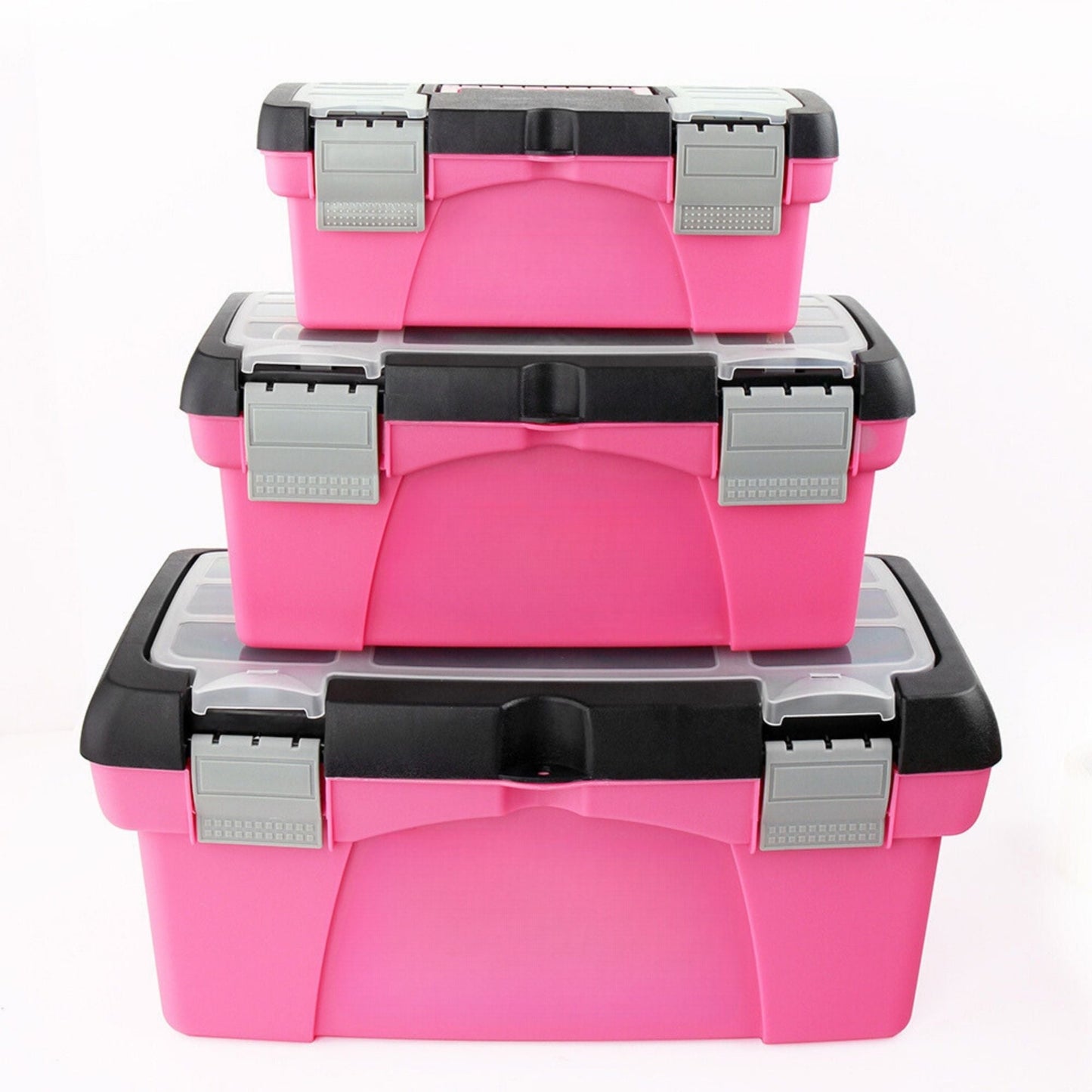 3 Piece Tool Box - Pink - DT5005P