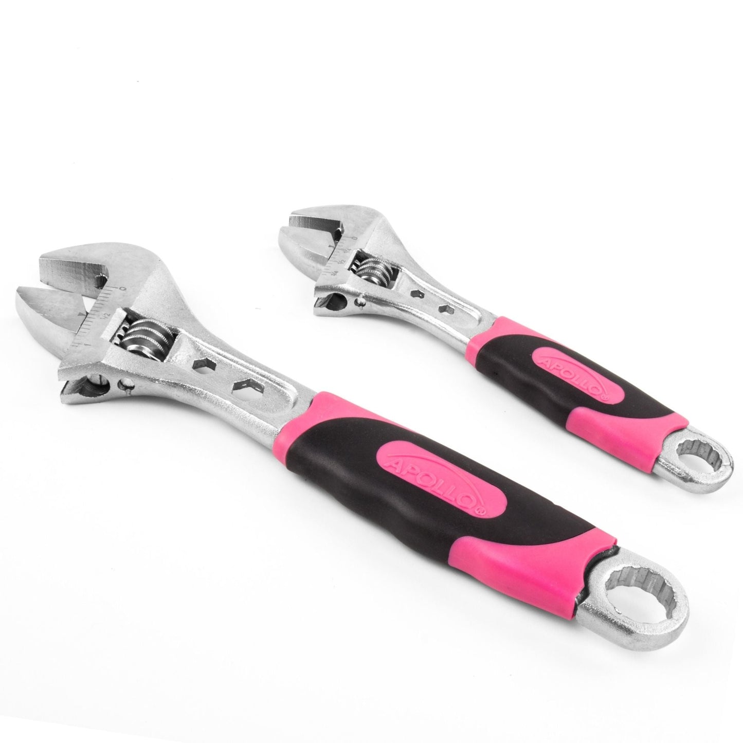 2 Adjustable Wrenches - Pink - DT5007P