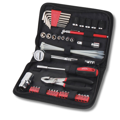 56 Piece SAE Auto Tool Set In Zipper Case - DT9774
