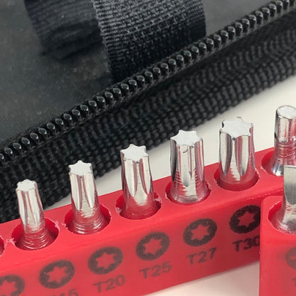 56 Piece SAE Auto Tool Set In Zipper Case - DT9774