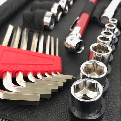 56 Piece Metric Auto Tool Set In Zipper Case - DT9775