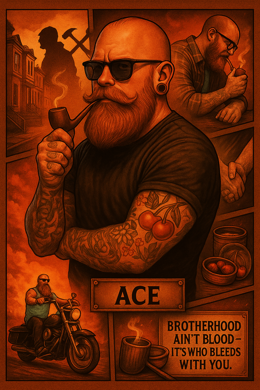 ACE- Cherry Pipe Tobacco and Vanilla Blend