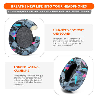 Arctis Nova Pro Wireless & Nova Elite Earpads - WC PadZ Nova Pro Wireless