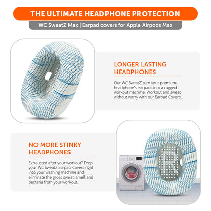 Apple Airpods Max Earpad Sweat Covers - WC SweatZ Max