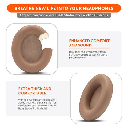 Beats Studio Pro Earpads by Wicked Cushions