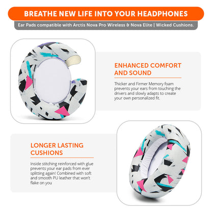 Arctis Nova Pro Wireless & Nova Elite Earpads - WC PadZ Nova Pro Wireless