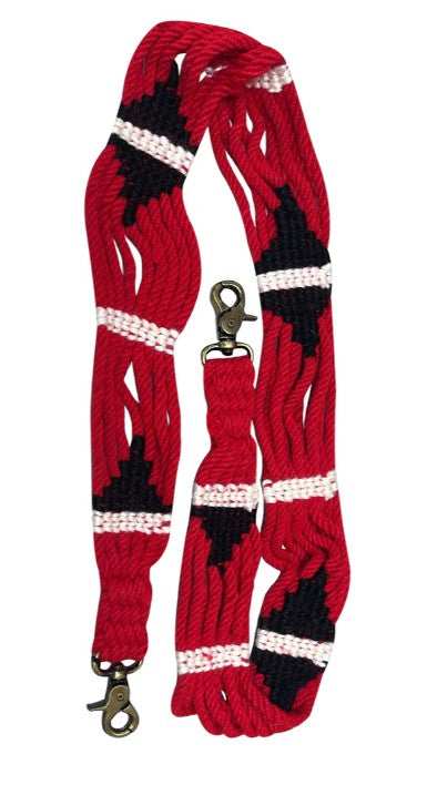 Hand braided Wool Strand Handle Strap