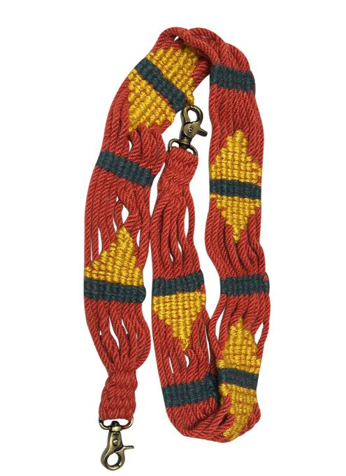 Hand braided Wool Strand Handle Strap